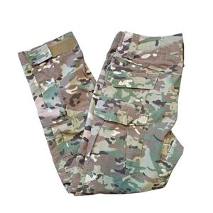 Multicam Tactical Ripstop Hunting Cargo Pants Outdoor Military Combat Utility 32